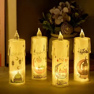 Ramadan Kareem Decor LED Candle Light